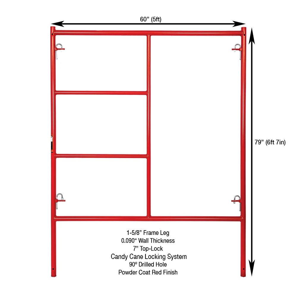 W-Style Double Ladder Scaffold Frame team809